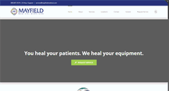 Desktop Screenshot of mayfieldmedical.com